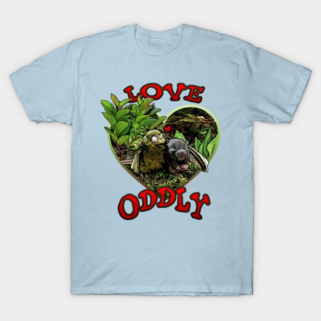 Love Oddly T-Shirt by ImpArtbyTorg